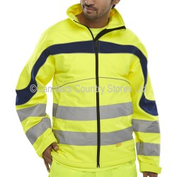 B Seen Hi-Vis Eton Soft Shell Jacket